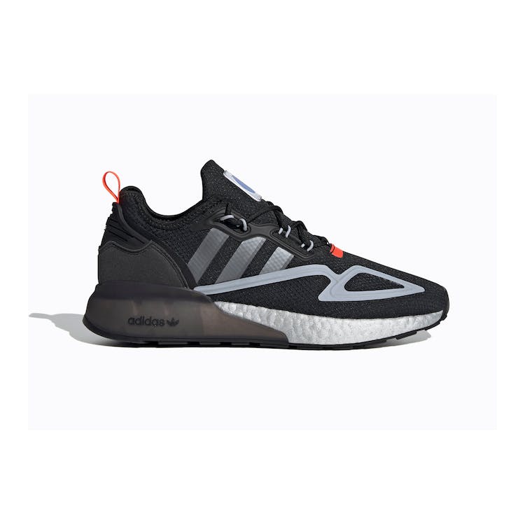 Image of adidas ZX 2K Boost Black Halo Silver