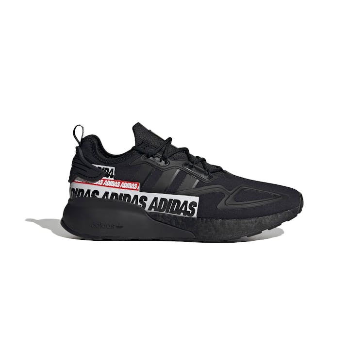 Image of adidas ZX 2K Boost Bold Logo Graphic Black