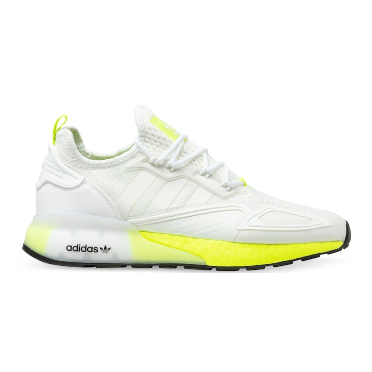 Image of adidas ZX 2K Boost Cloud White Solar Yellow