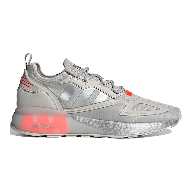 Image of adidas ZX 2K Boost Grey One Solar Red