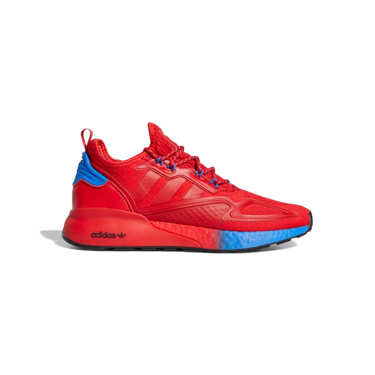 Image of adidas ZX 2K Boost Red Blue Gradient