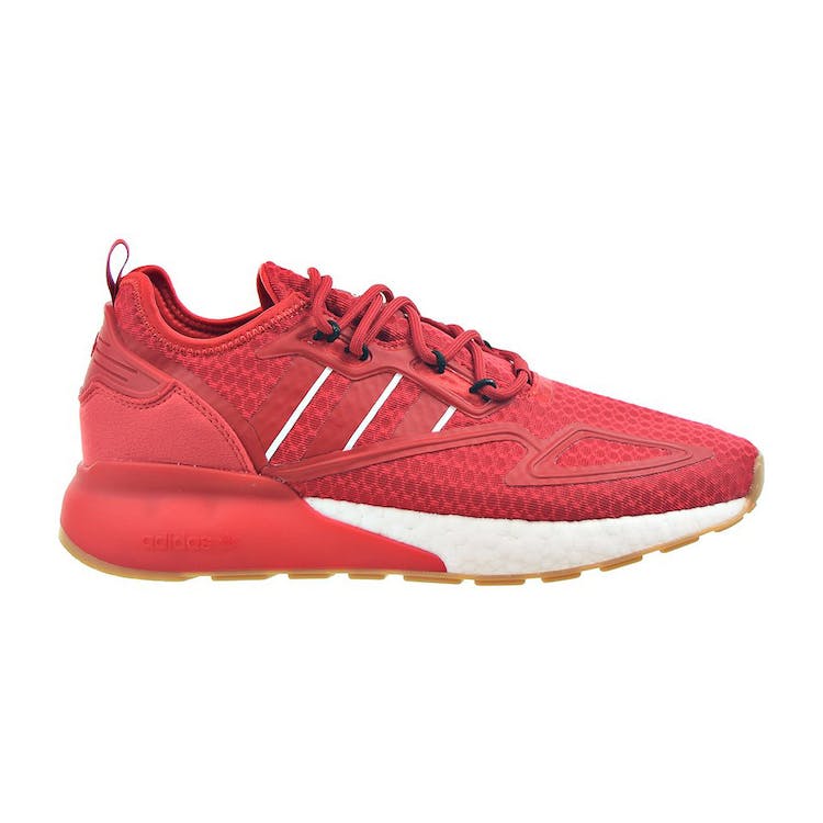 Image of adidas ZX 2K Boost Scarlet White Gum