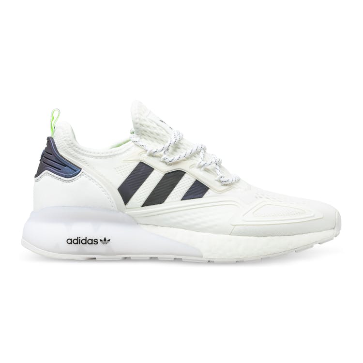 Image of adidas ZX 2K Boost White Iridescent Core Black