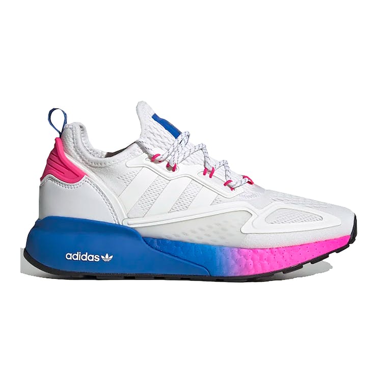 Image of adidas ZX 2K Boost White Pink Blue (W)