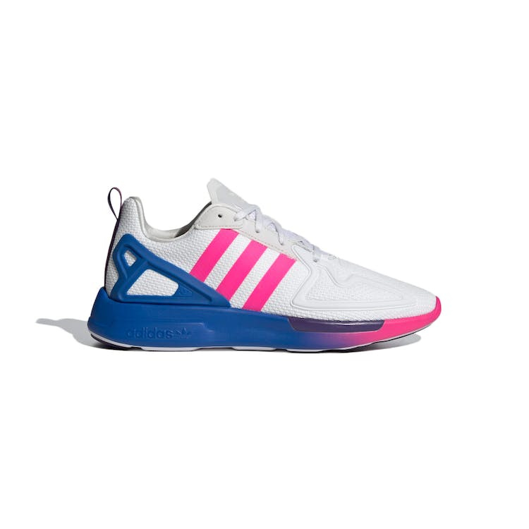 Image of adidas ZX 2K Flux Gradient Sole White Shock Pink (W)