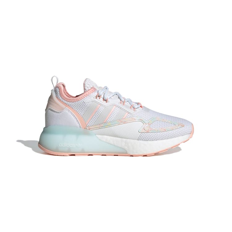 Image of adidas ZX 2K White Haze Coral (Youth)
