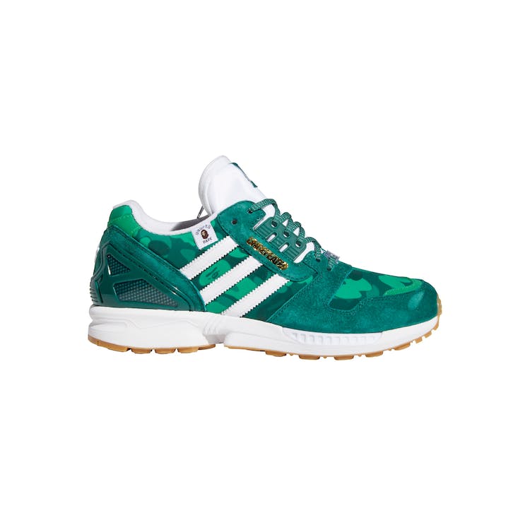 Image of adidas ZX 8000 Bape Undefeated Green