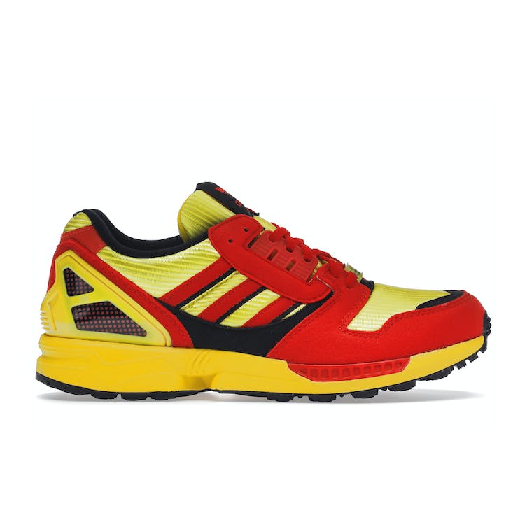 Image of adidas ZX 8000 Bright Yellow Red
