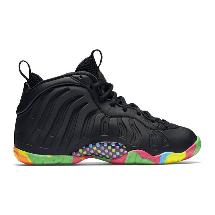 Image of Air Foamposite One Black Fruity Pebbles (GS)