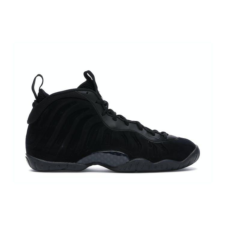 Image of Air Foamposite One Black Suede (GS)