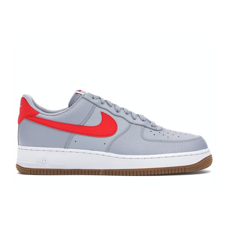 Image of Air Force 1 07 Wolf Grey University Red