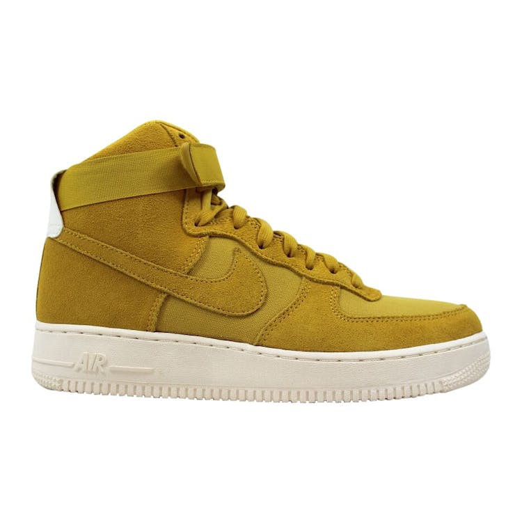 Image of Air Force 1 High 07 Suede Yellow Ochre