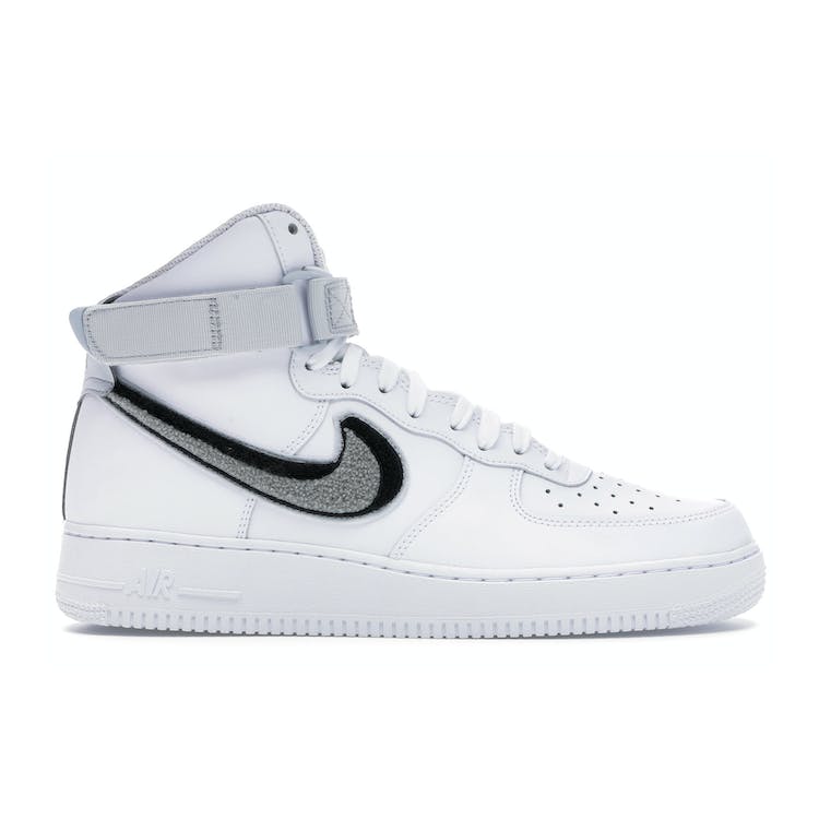 Image of Air Force 1 High 3D Chenille White Grey Black