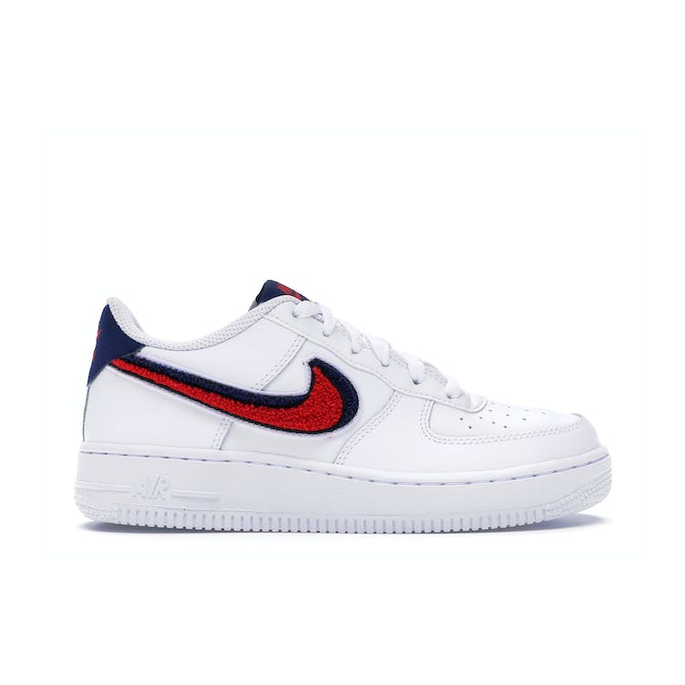Image of Air Force 1 Low 3D Chenille Swoosh USA (GS)