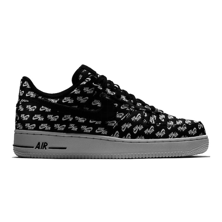 Image of Air Force 1 Low All Over Logo Black