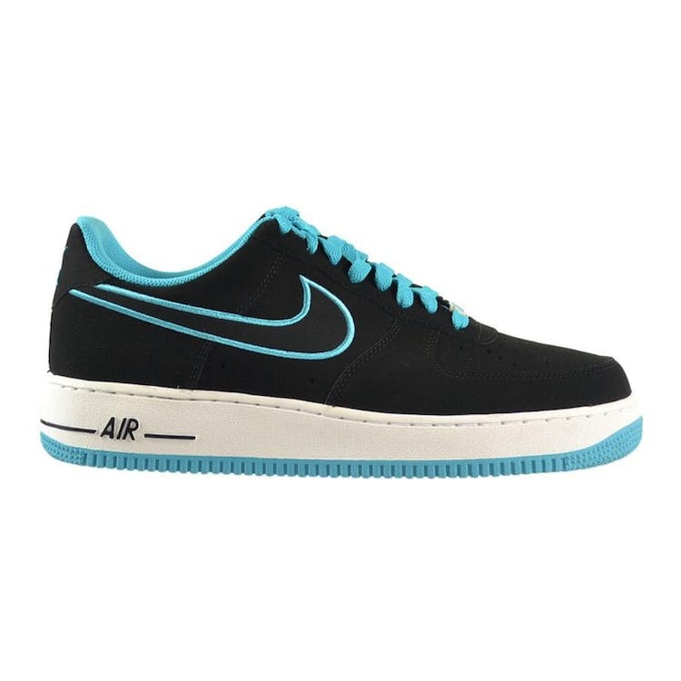 Image of Air Force 1 Low Black Turquoise
