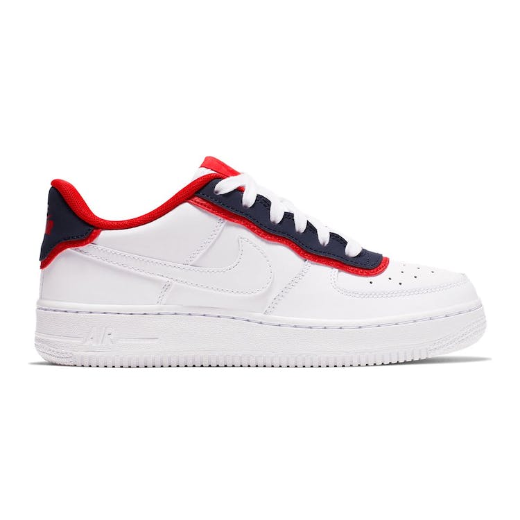 Image of Air Force 1 Low Double Layer White Obsidian Red (GS)