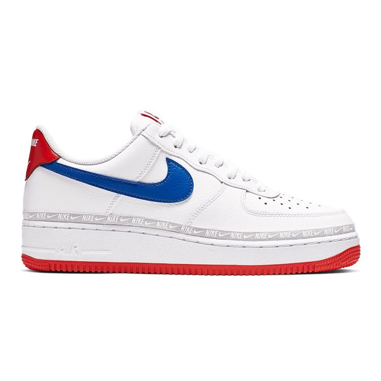 Image of Air Force 1 Low Overbranding White Red Blue
