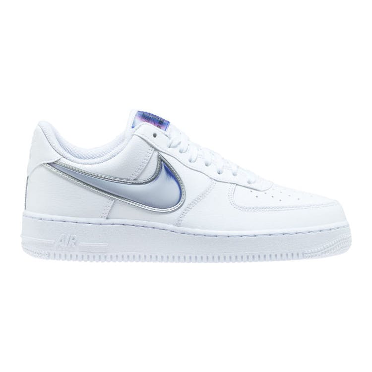 Image of Air Force 1 Low Oversized Swoosh White Racer Blue
