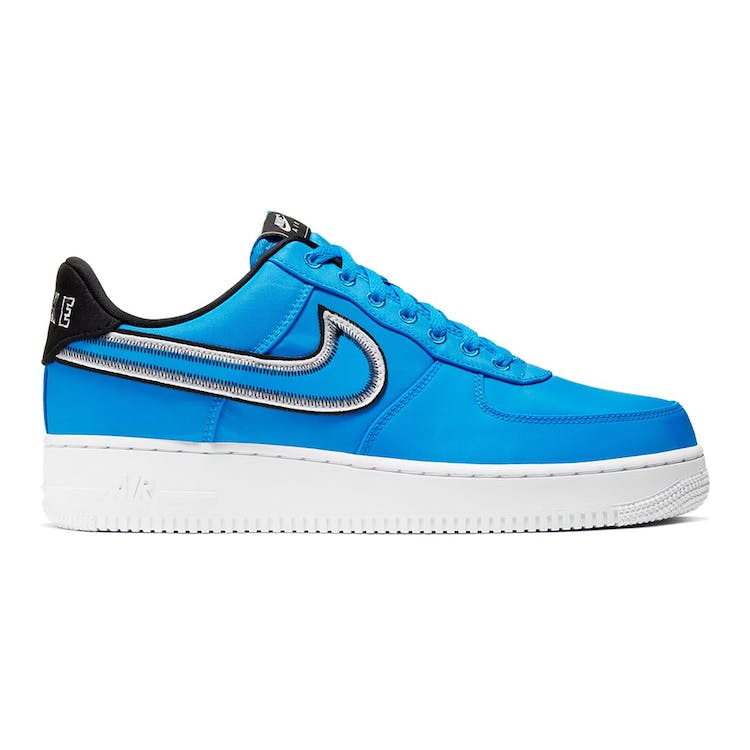Image of Air Force 1 Low Reverse Stitch Photo Blue