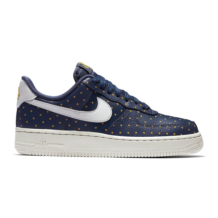 Image of Air Force 1 Low Thunder Blue Yellow Ochre (W)
