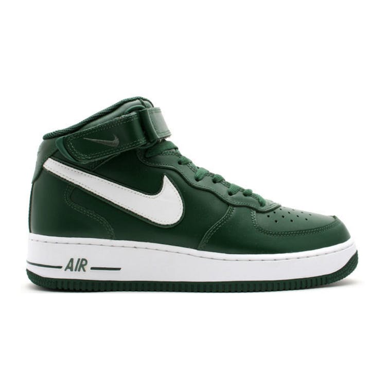 Image of Air Force 1 Mid Black Forest Green