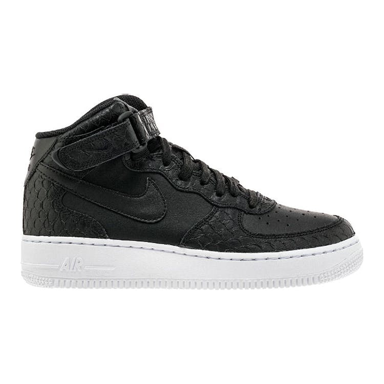 Image of Air Force 1 Mid Black Snake (GS)
