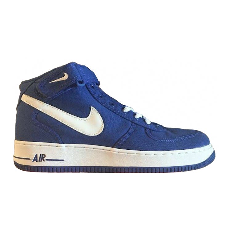 Image of Air Force 1 Mid Canvas Sport Royal