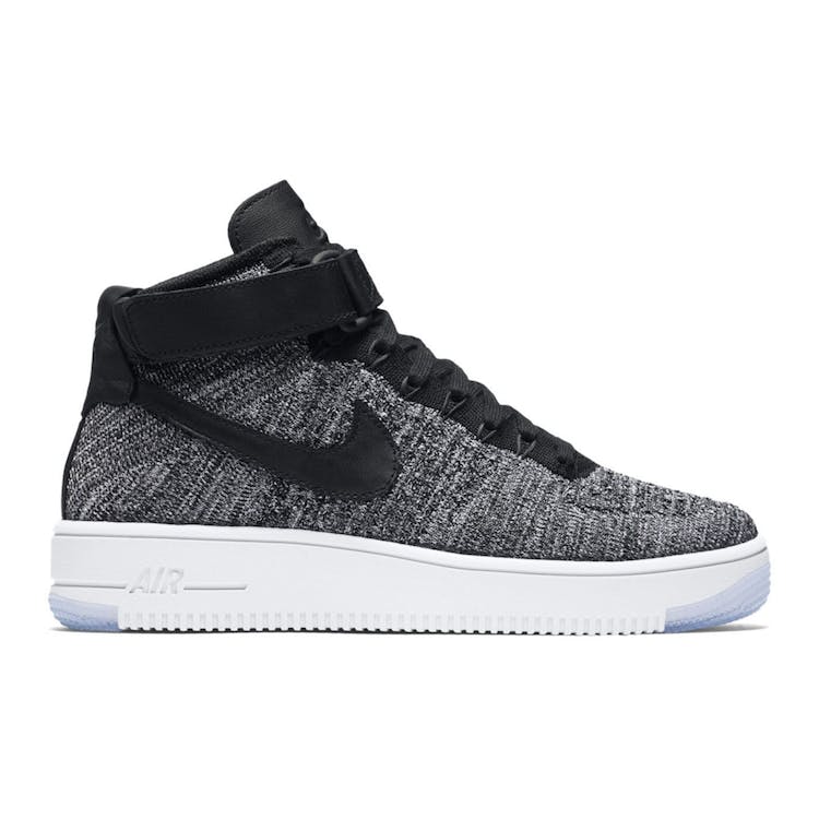 Image of Air Force 1 Mid Flyknit Oreo White