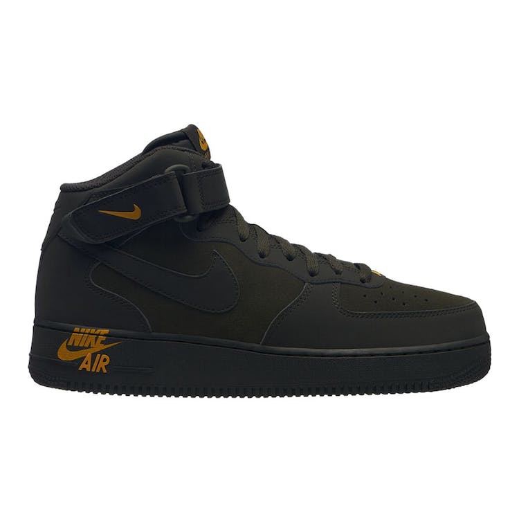 Image of Air Force 1 Mid Sequoia Yellow Ochre
