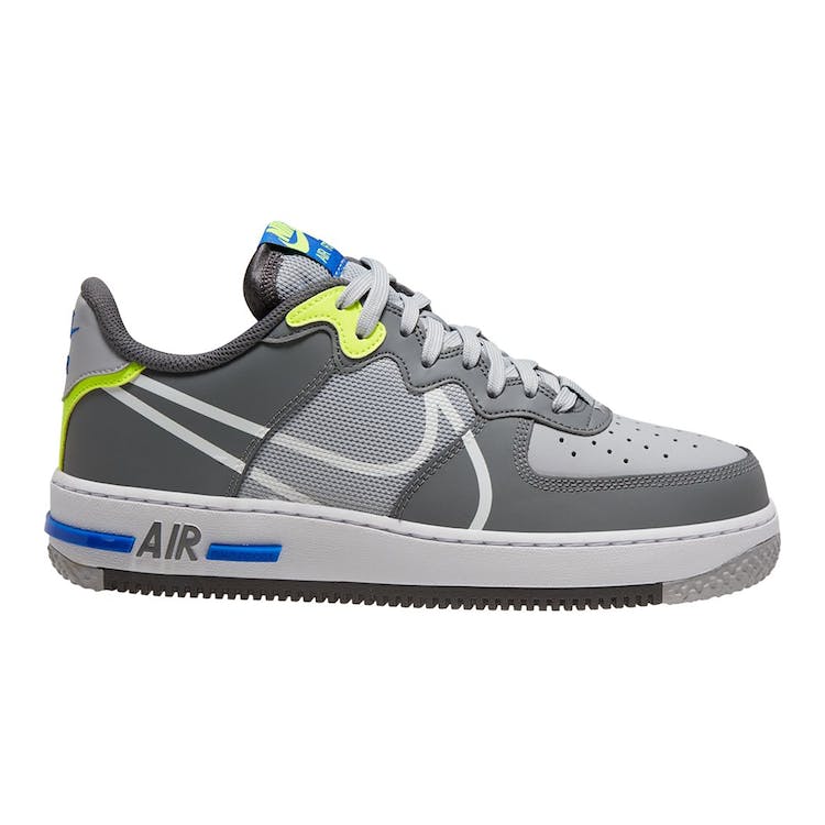 Image of Air Force 1 React Wolf Grey