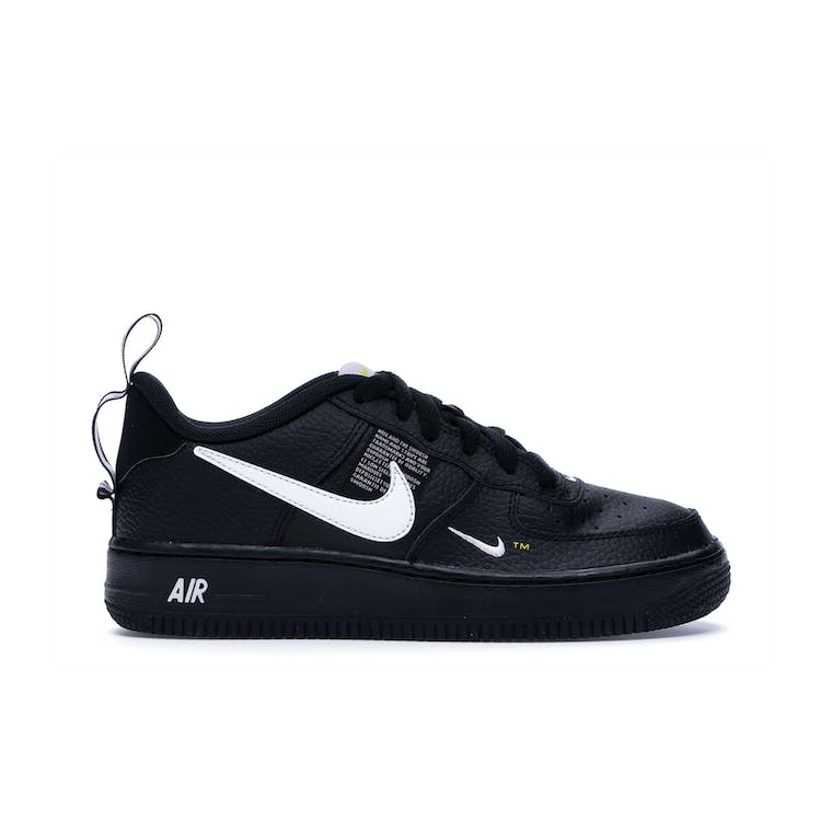 Image of Air Force 1 Lv8 Utility GS Overbranding Black