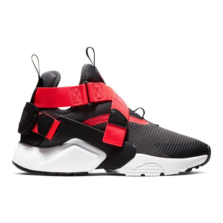 Image of Air Huarache City Anthracite Solar Red (GS)