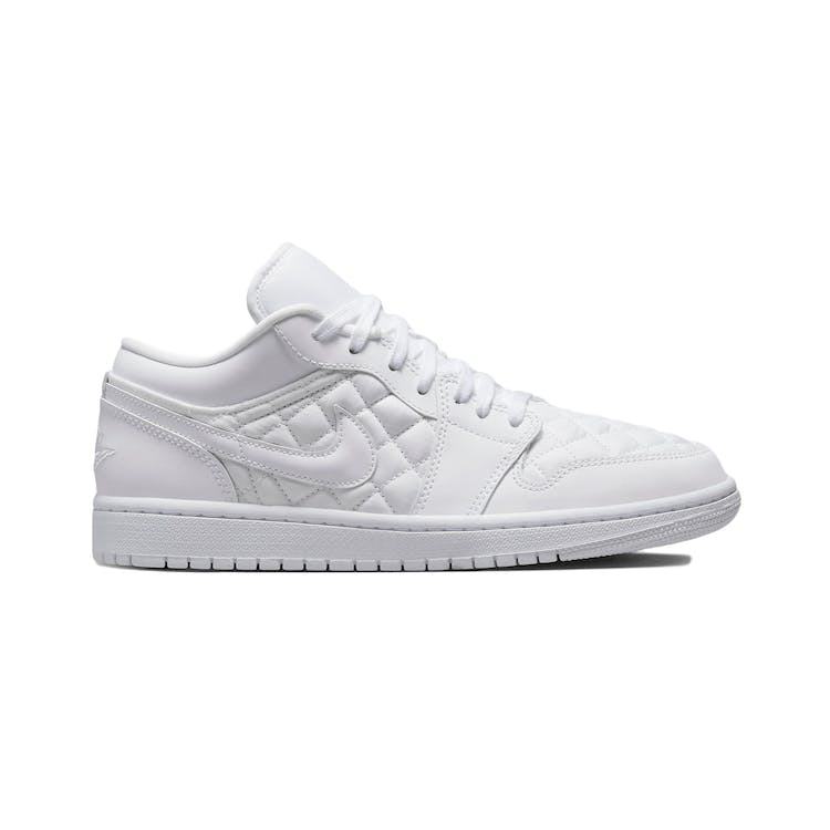 Image of Air Jordan 1 Low Quilted White (W)