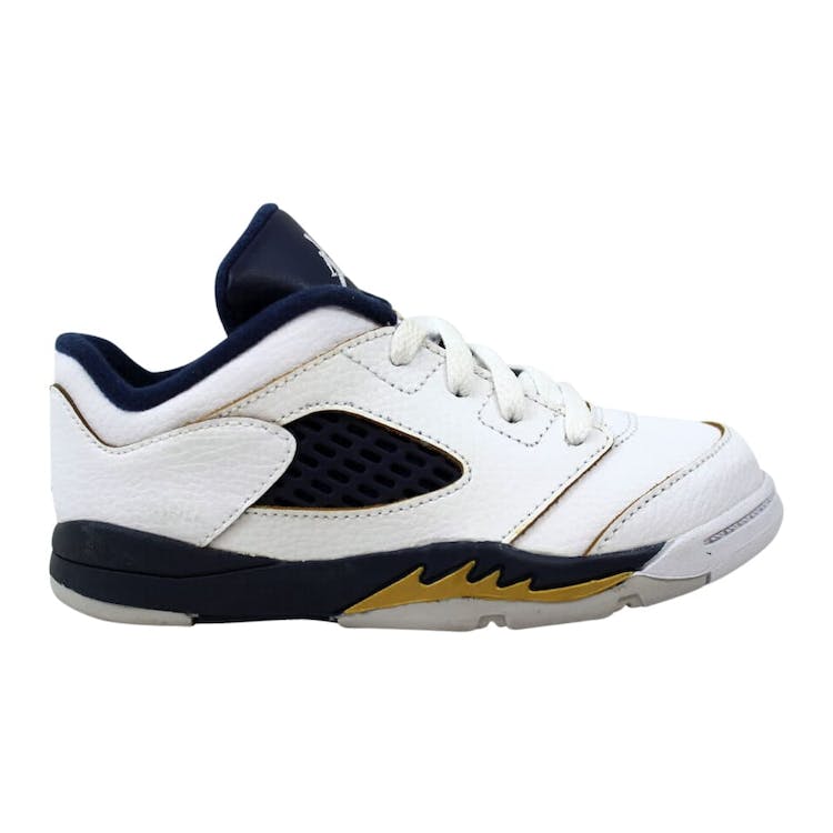 Image of Air Jordan 5 Retro Low TD Dunk From Above White (TD)