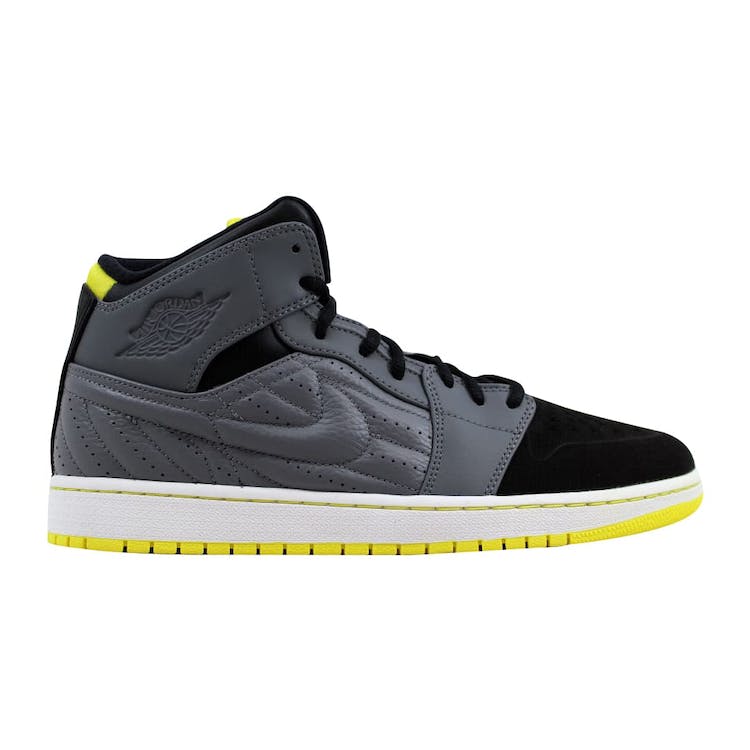 Image of Air Jordan I 1 Retro 99 Cool Grey/Vibrant Yellow-Black-White