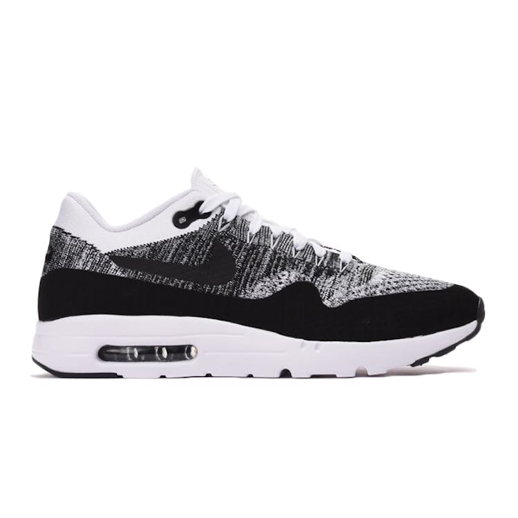 Image of Air Max 1 Ultra Fkynit White Black
