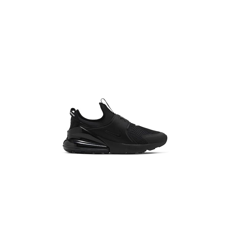 Image of Air Max 270 Extreme Triple Black (GS)