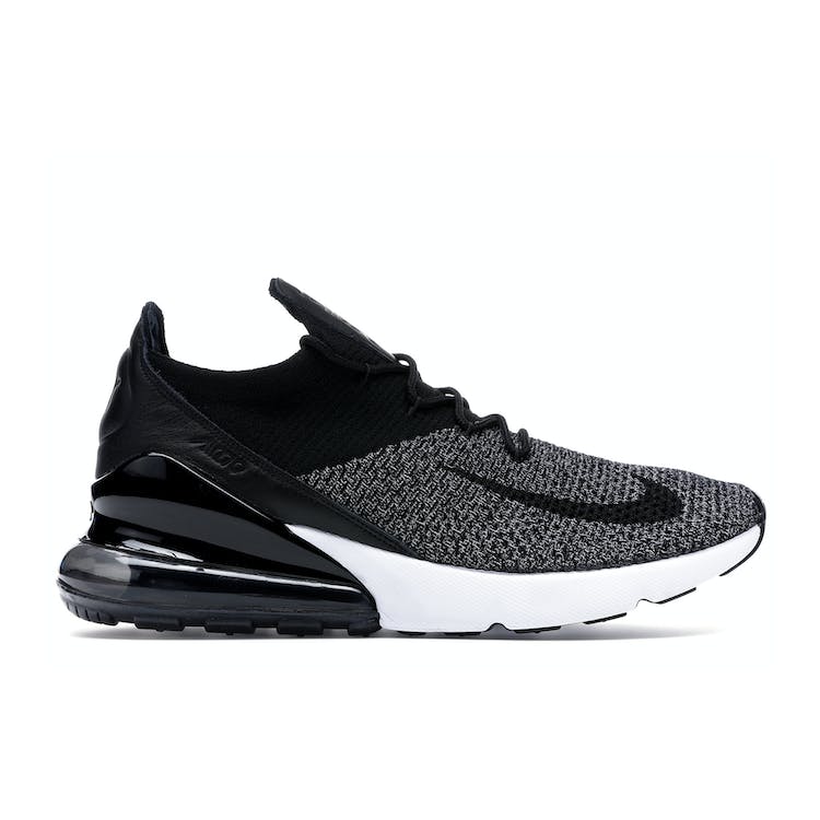 Image of Air Max 270 Flyknit Black White