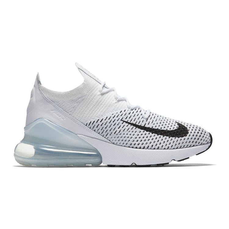 Image of Air Max 270 Flyknit White Black (W)