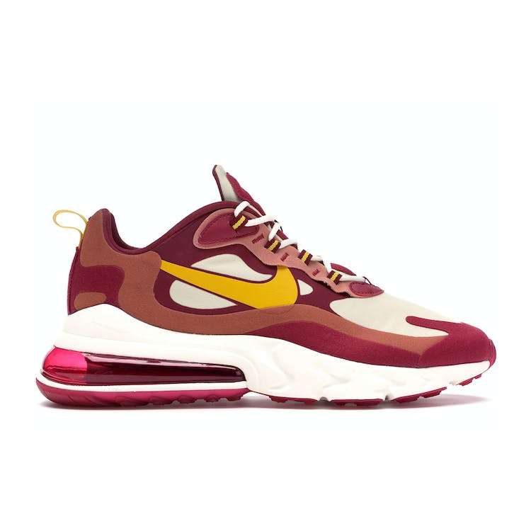 Image of Air Max 270 React Noble Red Team Gold