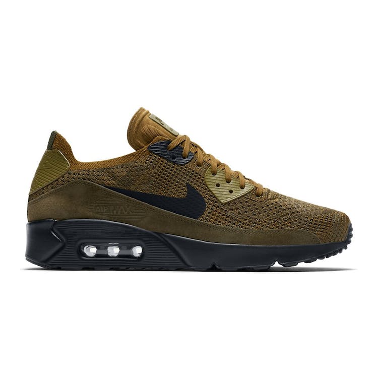 Image of Air Max 90 Ultra 2.0 Flyknit Olive Flak