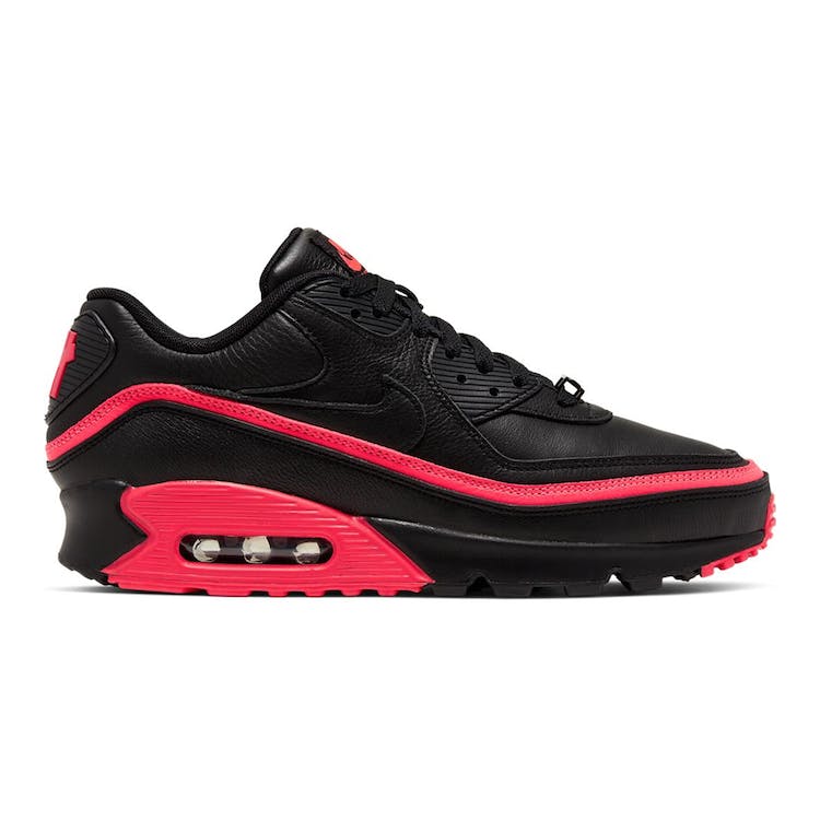 Image of Undefeated x Nike Air Max 90 Black Solar Red