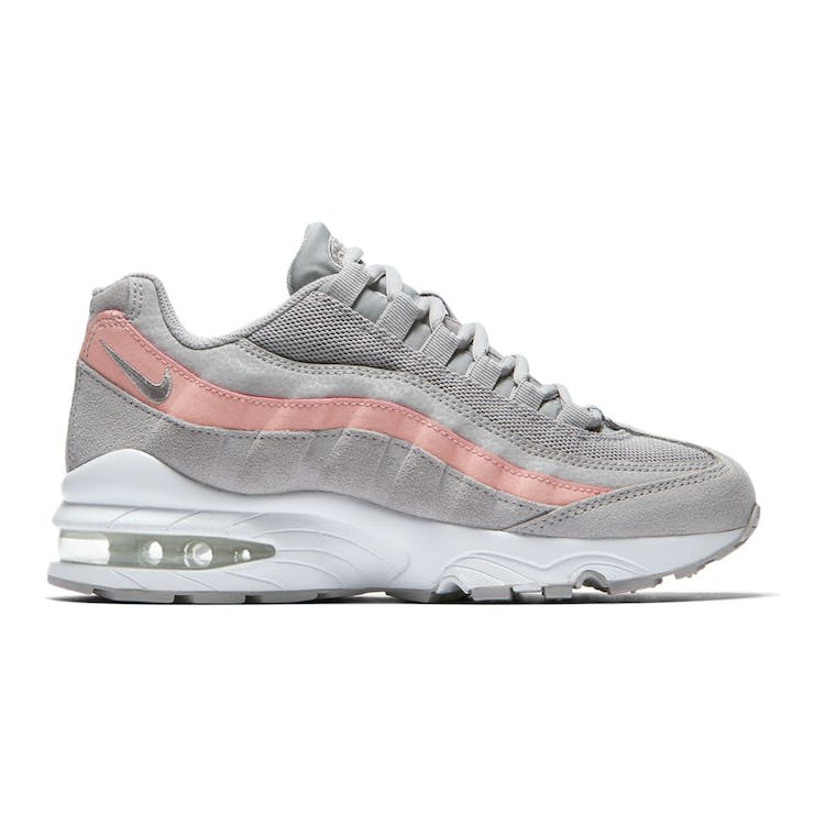 Image of Air Max 95 Atmosphere Grey Bleached Coral (GS)