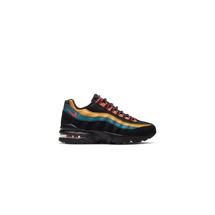 Image of Air Max 95 Black Bright Spruce (GS)