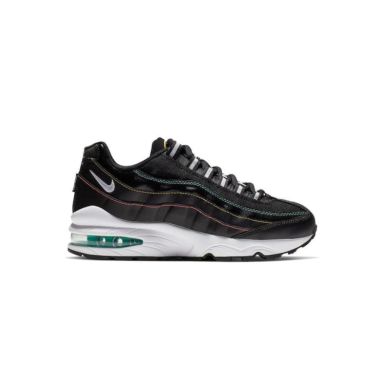 Image of Air Max 95 Black Kinetic Green (GS)