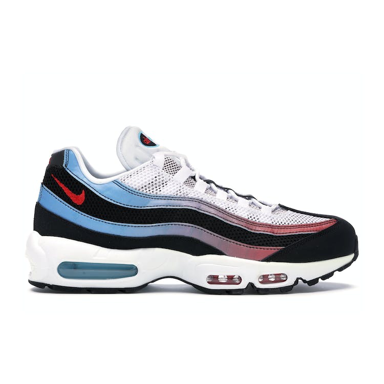 Image of Air Max 95 Blue Red Gradient
