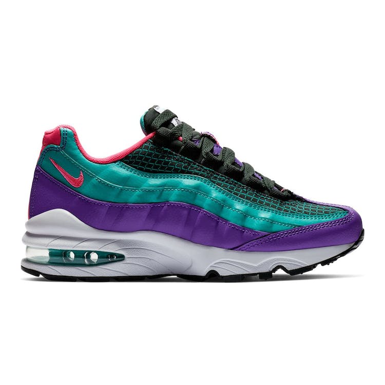 Image of Air Max 95 Now Outdoor Green Hyper Grape (GS)