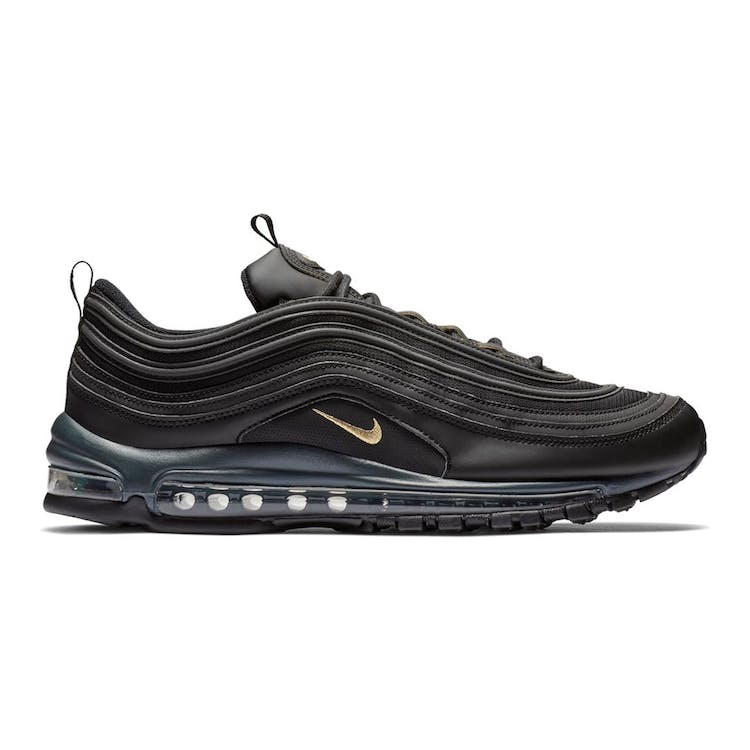 Image of Air Max 97 Leather Black Gold