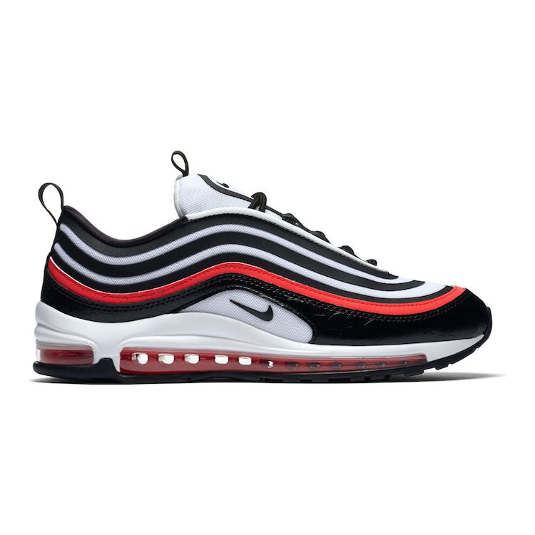 Image of Air Max 97 Ultra 17 Black White Habanero Red (W)